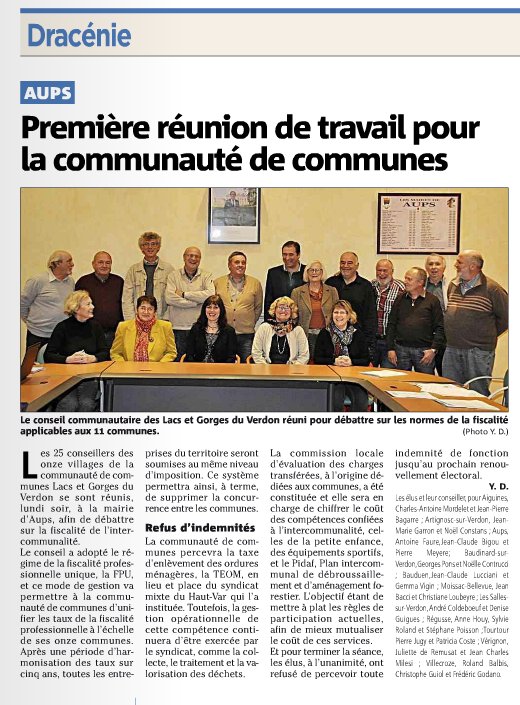 Les Salles Sur Verdon Accueil Publications Communaute De Communes Lacs Et Gorges Du Verdon Lgv