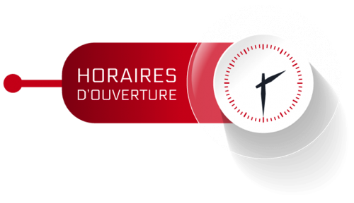 Horaires d'ouverture